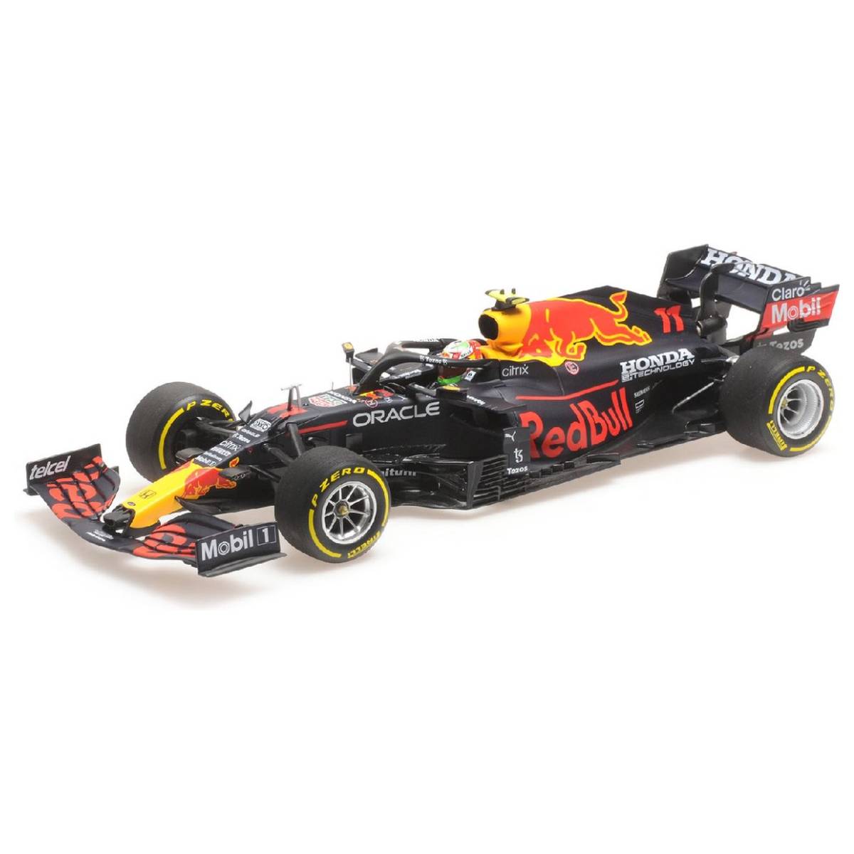 RED BULL RACING HONDA  RB16B - SERGIO PEREZ - MEXICAN GP 2021 - 1:18 Scale Diecast Model Car