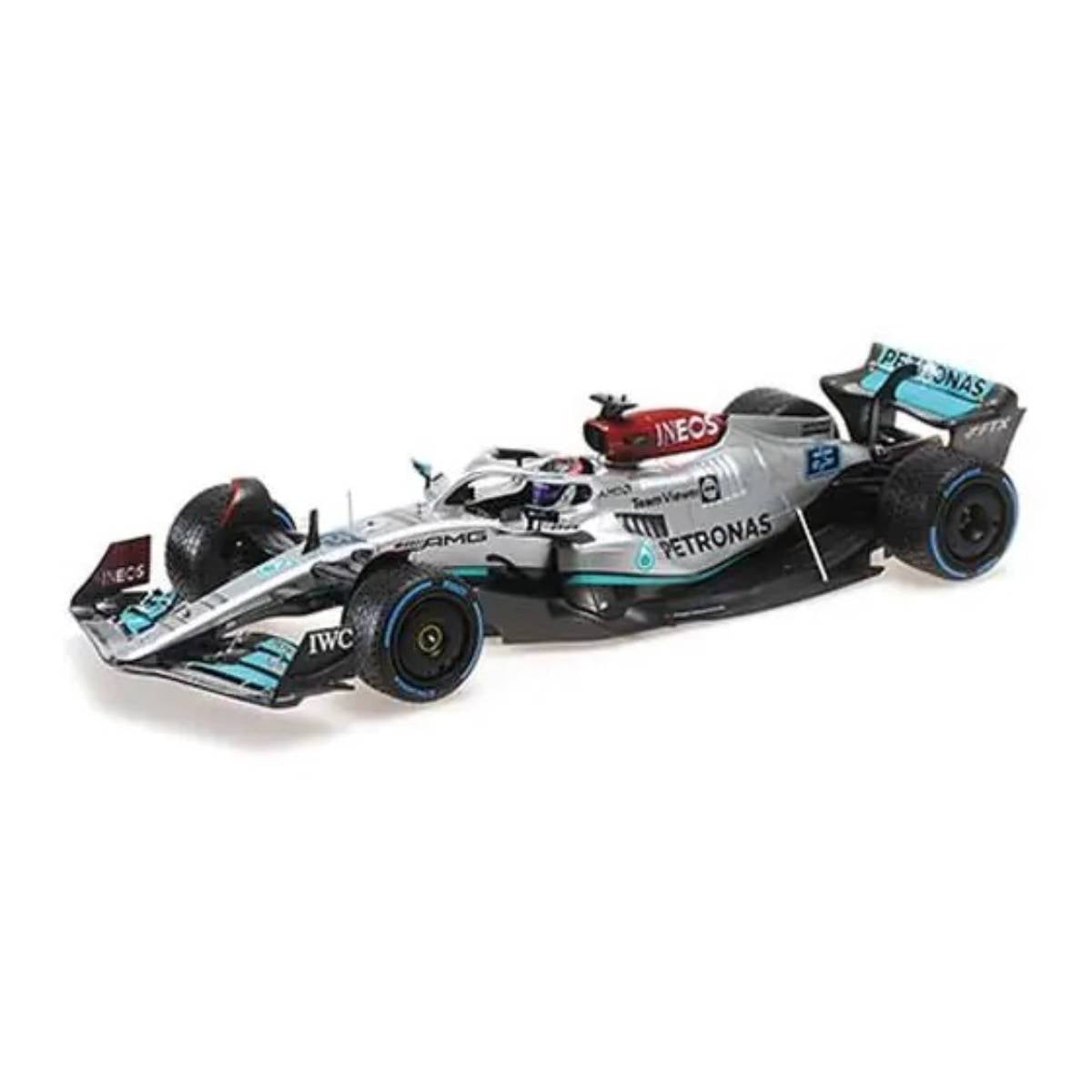 MERCEDES-AMG PETRONAS FORMULA ONE TEAM F1 W13 E PERFORMANCE - GEORGE RUSSELL - MONACO GP 2022 - 1:18 Scale Diecast Model Car