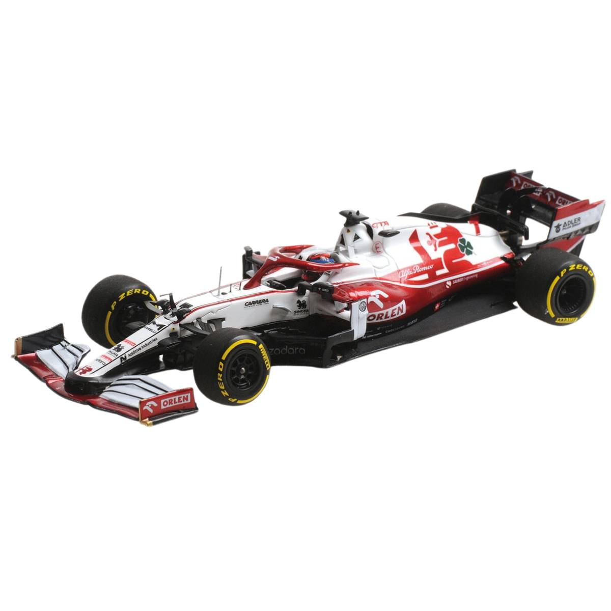 Alfa Romeo F1 C41 - #7 Kimi Räikkönen - 2021 Bahrain GP - 1:18 Model Car