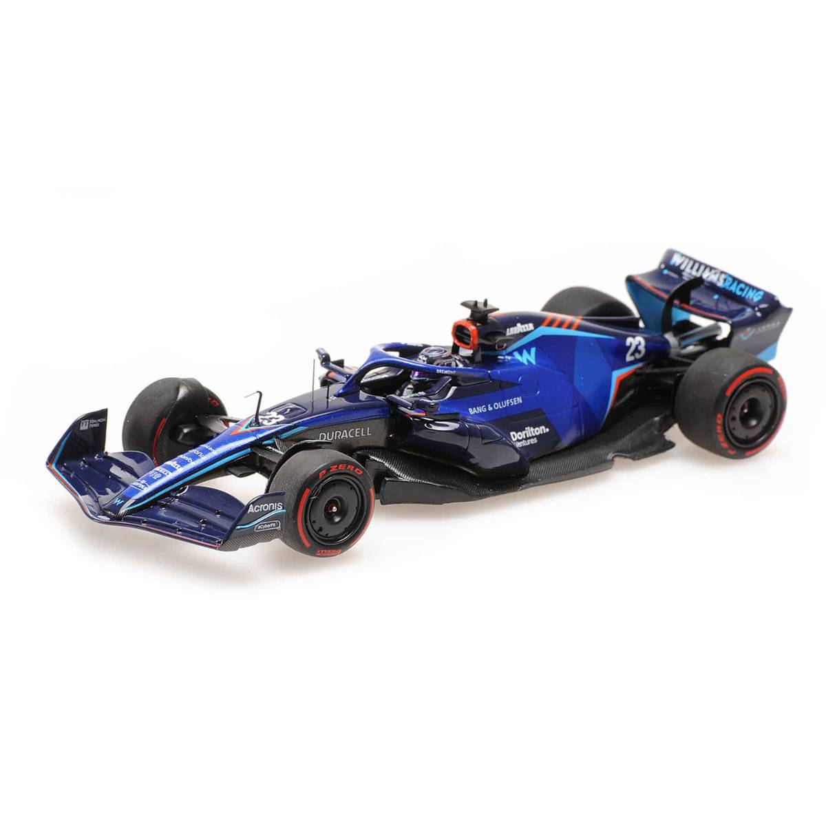 WILLIAMS RACING FW44 - ALEXANDER ALBON - BAHRAIN GP 2022  - 1:18 Scale Resin Model Car