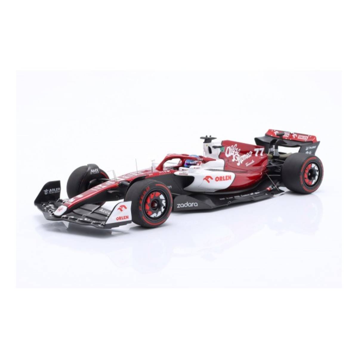 ALFA ROMEO F1 REAM ORLEN C42 - VALTTERI BOTTAS - BAHRAIN GP 2022  - 1:18 Scale Resin Model Car