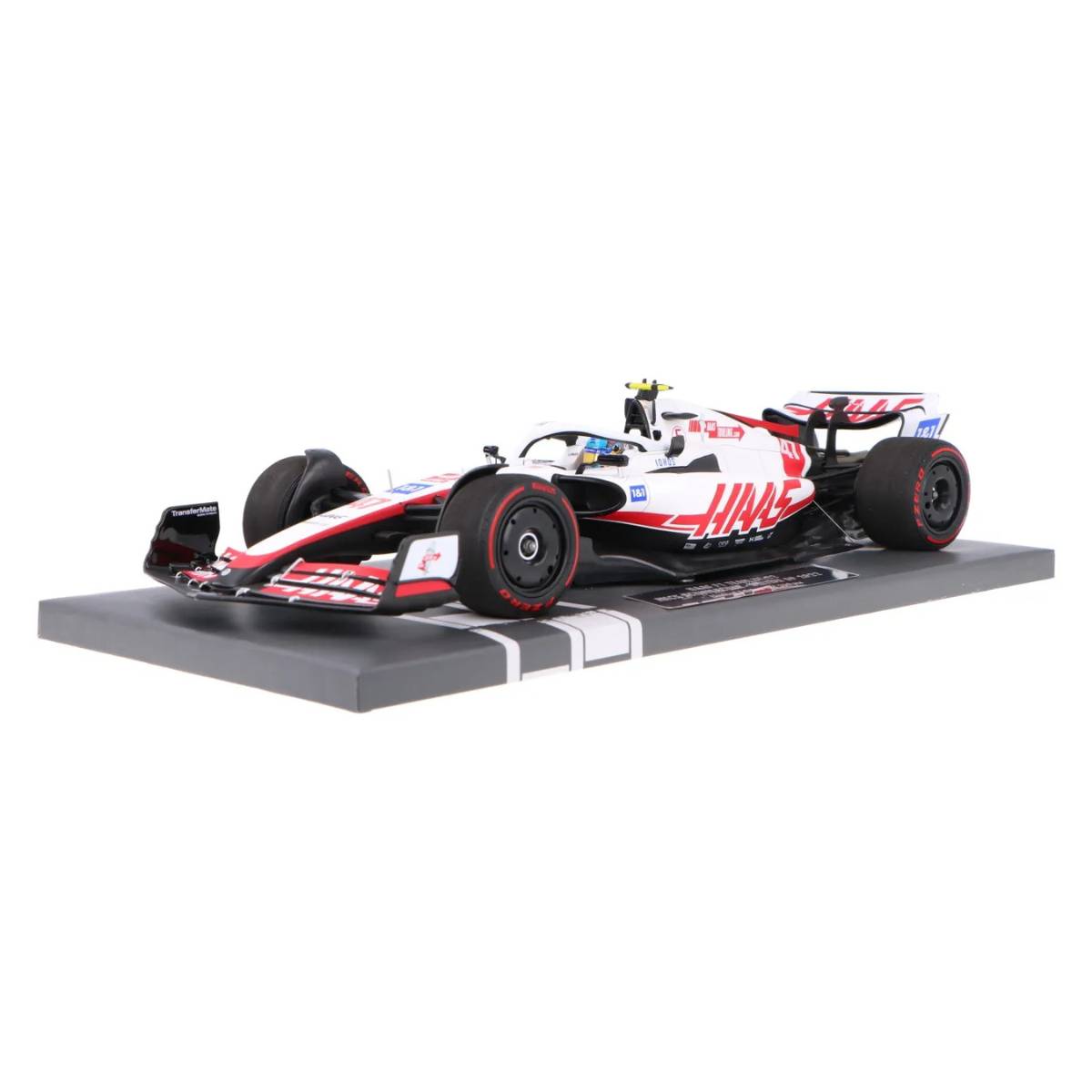 HAAS F1 TEAM VF-22 - MICK SCHUMACHER - FIRST POINTS - BRITISH GP 2022 - 1:18 Scale Resin Model Car