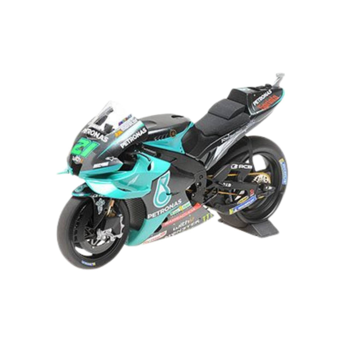 YAMAHA YZR-M1 - TEAM PETRONAS YAMAHA SRT - FRANCO MORBIDELLI - MOTOGP 2021 - 1:12 Scale Diecast Model Motorcycle