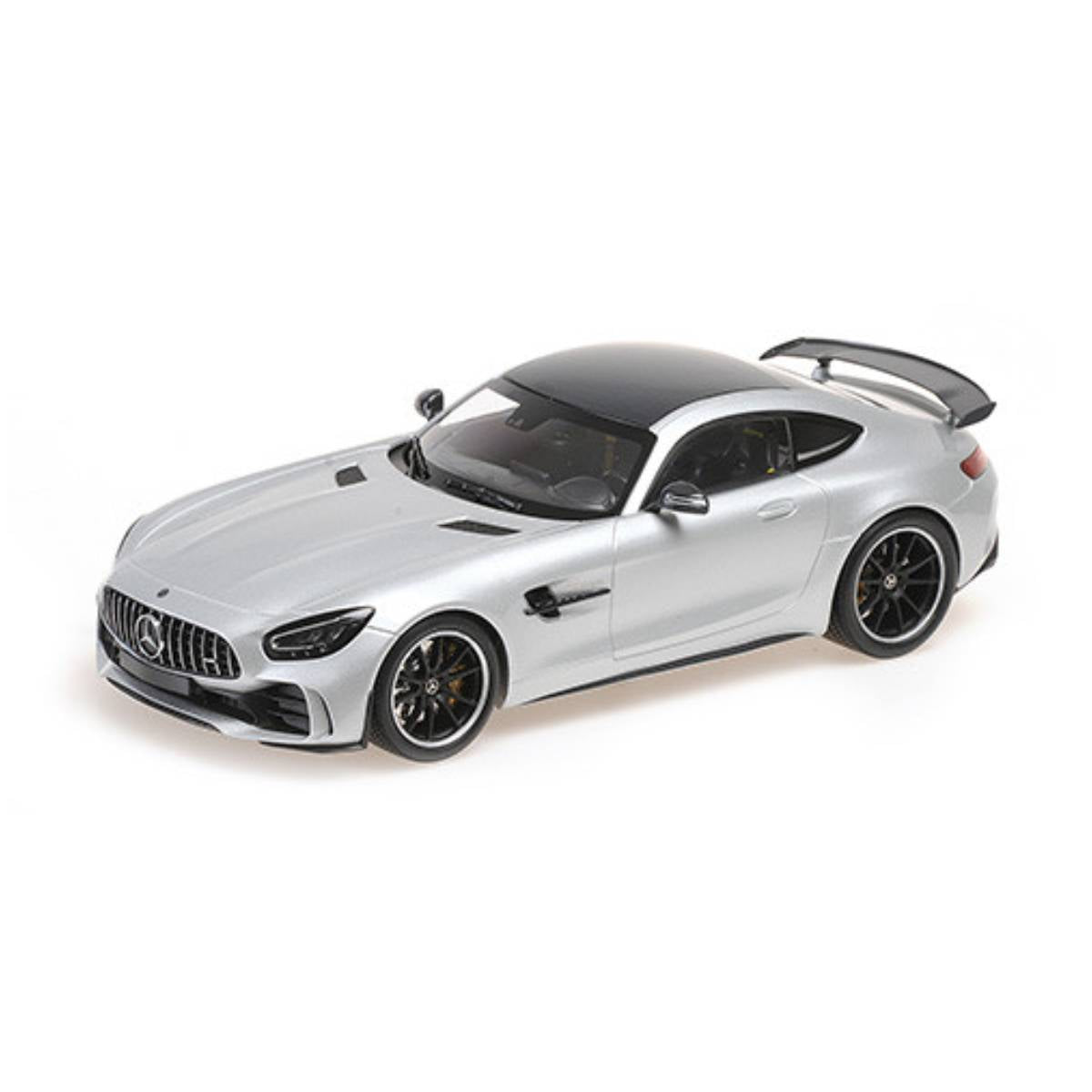 MERCEDES-AMG GT-R - 2021 - SILVER - 1:18 Scale Diecast Model Car