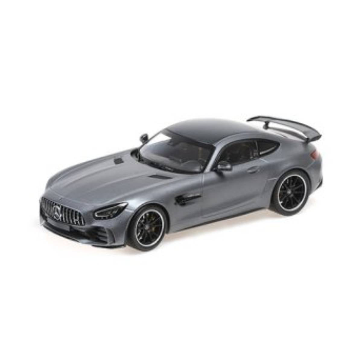 MERCEDES-AMG GT-R - 2021 - MATT GREY METALLIC - 1:18 Scale Diecast Model Car