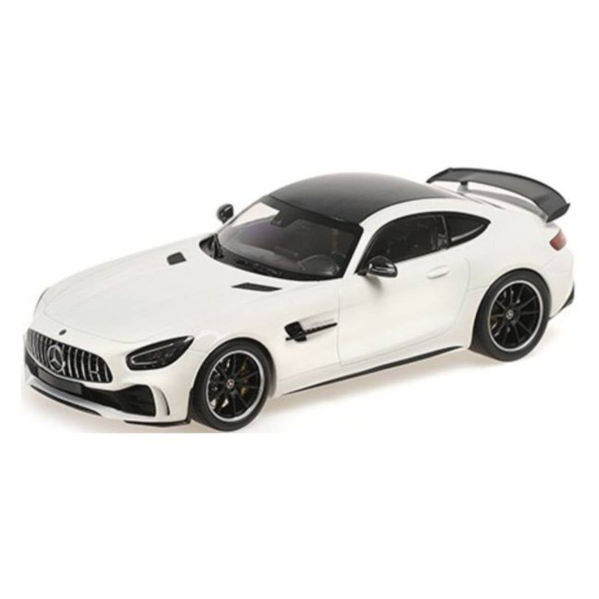 MERCEDES-AMG GT-R - 2021 - WHITE METALLIC - 1:18 Scale Diecast Model Car