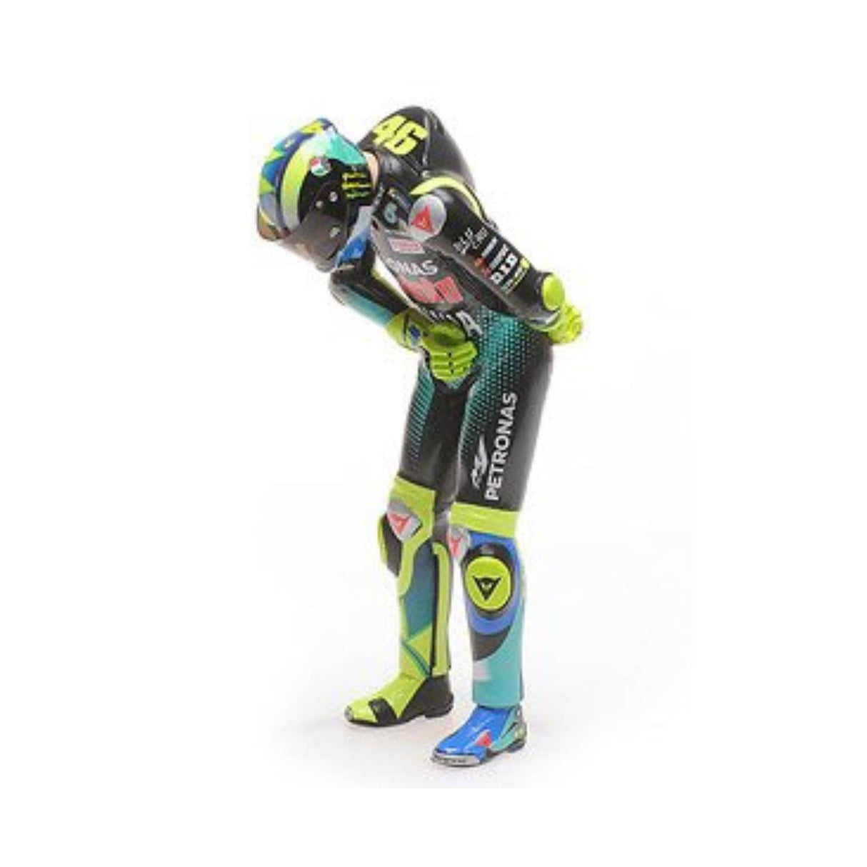 FIGURINE - VALENTINO ROSSI - FINAL RACE - MOTOGP - 2021 - 1:12 Scale Diecast Model Motorcycle