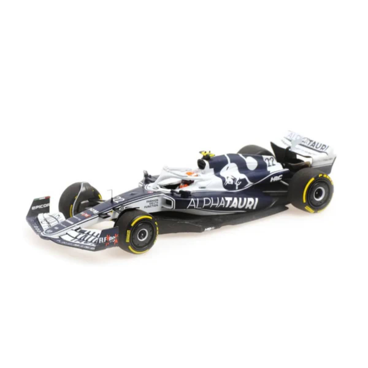 SCUDERIA ALPHATAURI AT03 - YUKI TSUNODA - BAHRAIN GP 2022  - 1:43 Scale Resin Model Car