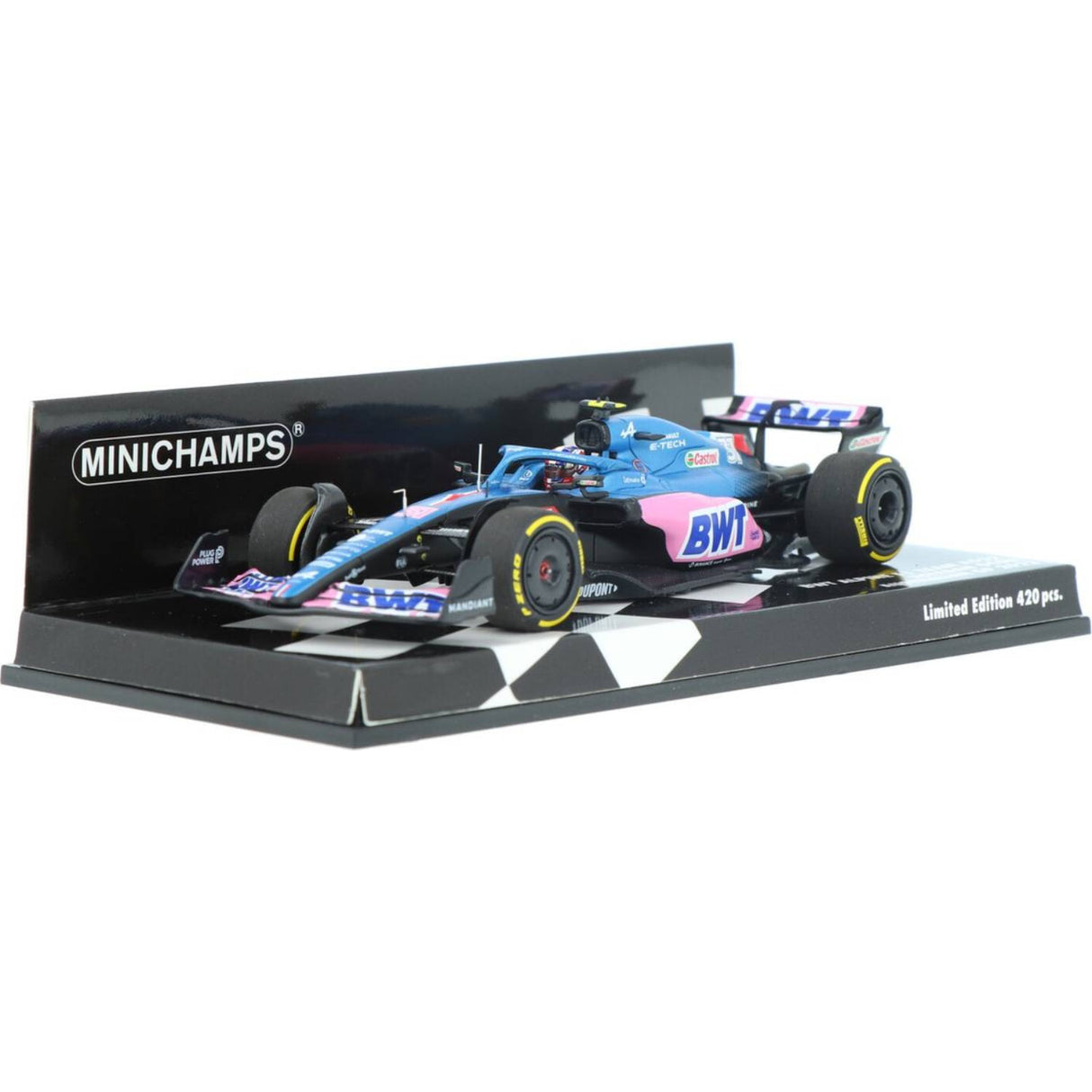 BWT ALPINE F1 TEAM A522 - ESTEBAN OCON - 1:43 SCALE MODEL CAR