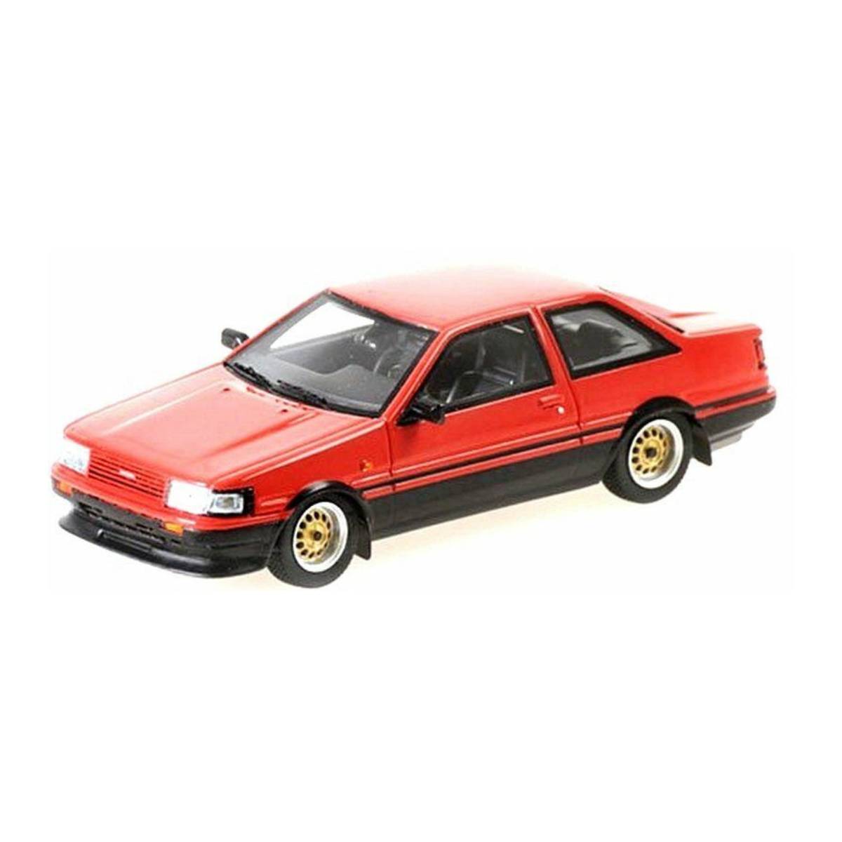 TOYOTA COROLLA GT - 1984 - RED - 1:43 Scale Resin Model Car