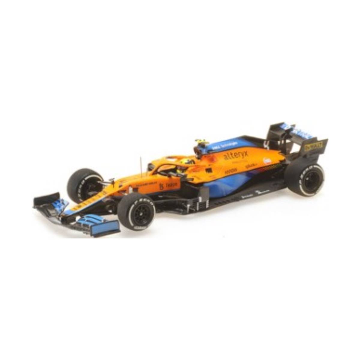 Mclaren F1 Team MCL35M - Lando Norris - Italian GP 2021 - 1:43 Scale Resin Model Car