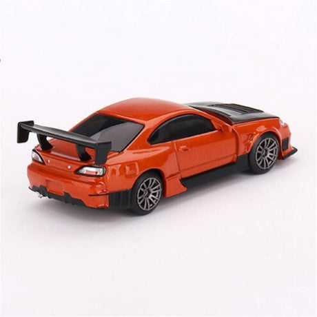 Nissan Silvia S15 D-MAX - Metallic Orange - 1:64 Scale Model Car