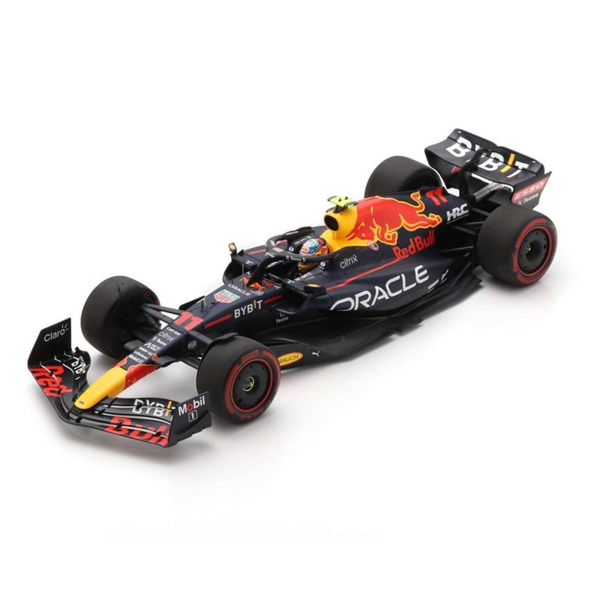 Oracle Red Bull Racing RB18 No.11 Oracle Red Bull Racing - Saudi Arabian GP 2022 - 1st Pole Position.  Sergio PÃ©rez - 1:18 Scale Resin Model Car