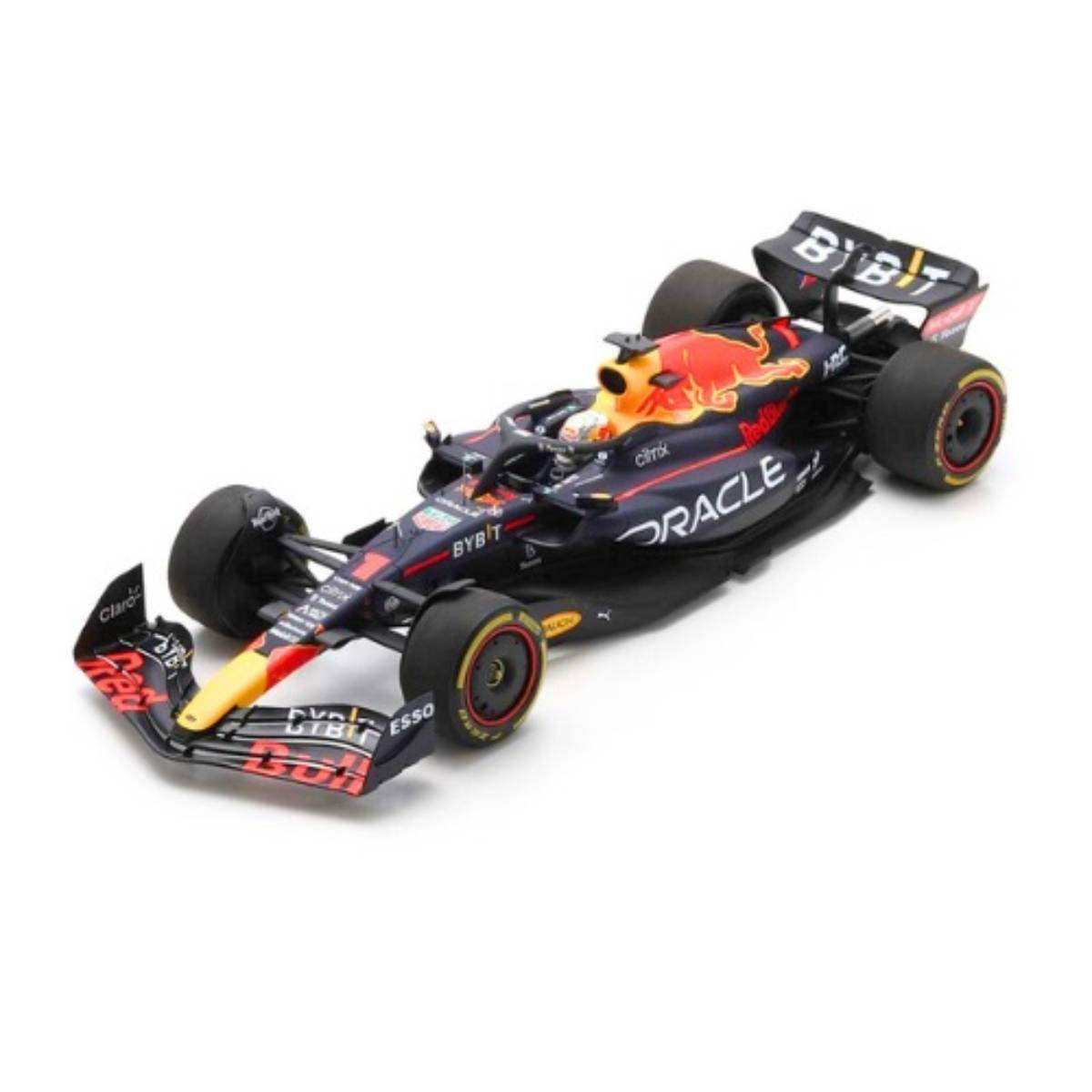 Oracle Red Bull Racing RB18 No.1 Oracle Red Bull Racing - Winner Belgian GP 2022 - Max Verstappen - 1:18 Scale Resin Model Car