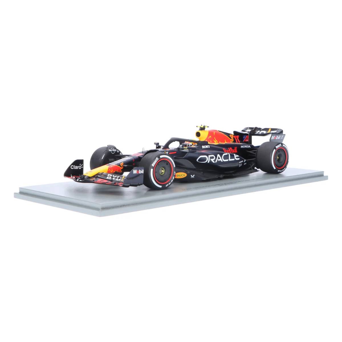 Oracle Red Bull Racing RB19 No.11 Oracle Red Bull Racing - Winner Saudi Arabian GP 2023 - Sergio Perez - 1:18 Scale Resin Model Car