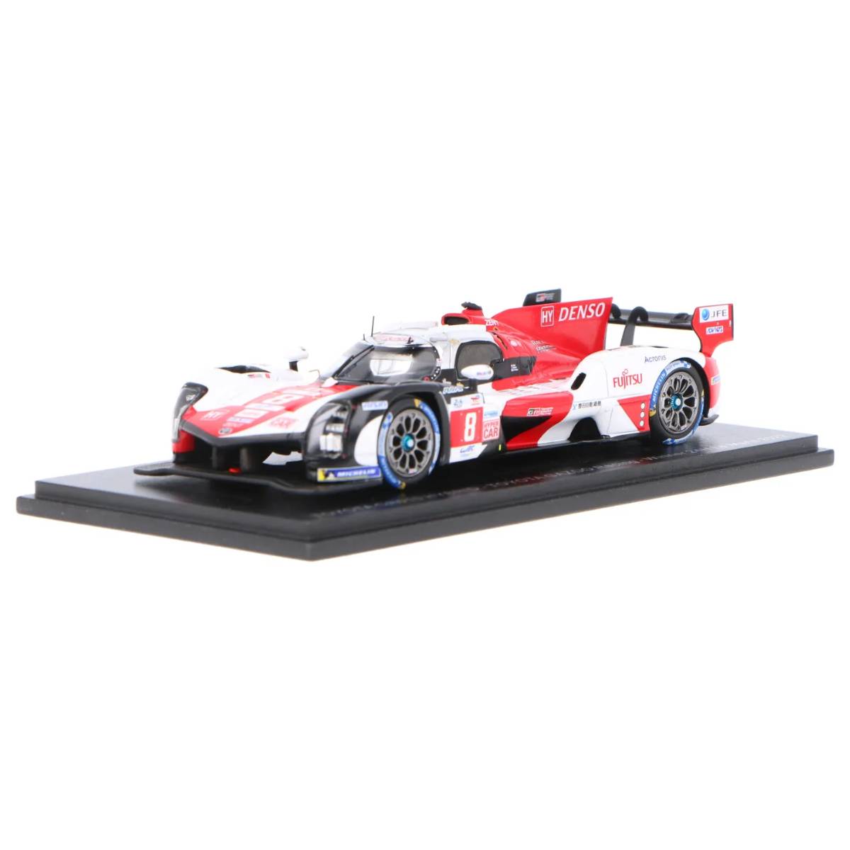 TOYOTA GR010 HYBRID No.8 TOYOTA GAZOO Racing - Winner 24H Le Mans 2022 - S. Buemi - R. Hirakawa - B. Hartley - 1:43 Scale Resin Model Car