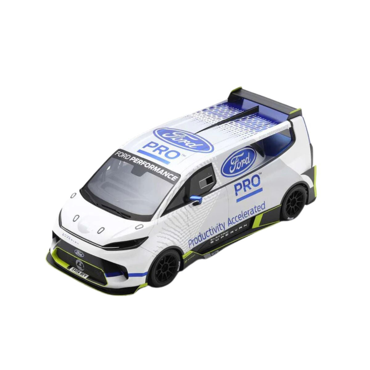 Ford Transit SuperVan 4 2000HP 2022 - 1:18 Scale Resin Model Car