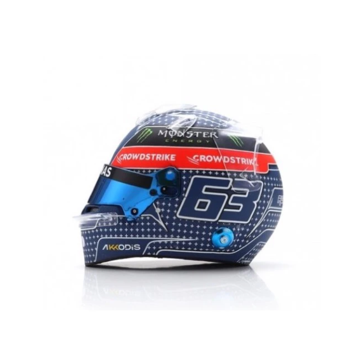 Mercedes-AMG - Japanese GP 2022 - George Russell - 1:5 Scale Resin Model Helmet