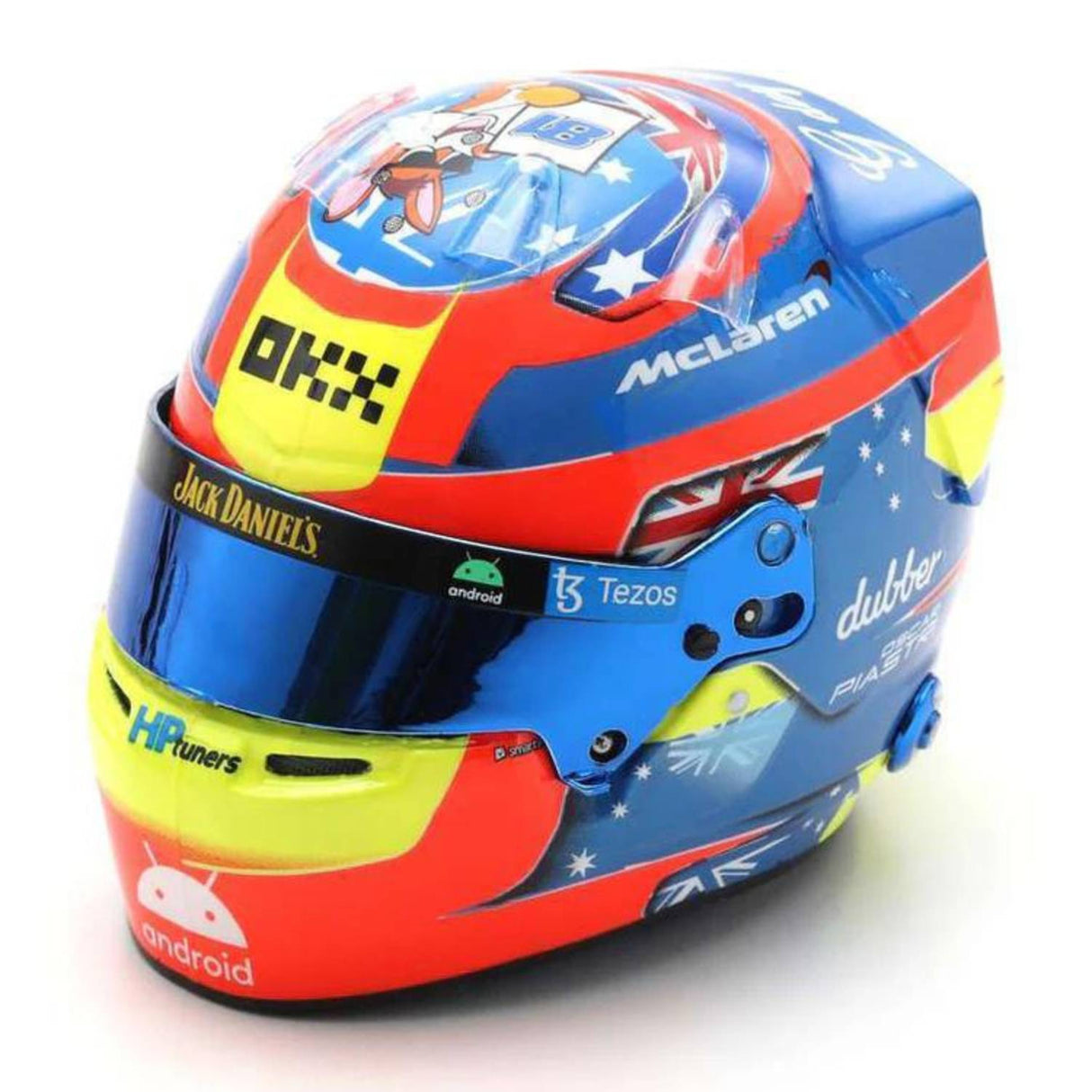 McLaren F1 Team - Oscar Piastri - Australia GP 2023 - 1:5 Scale Model Helmet