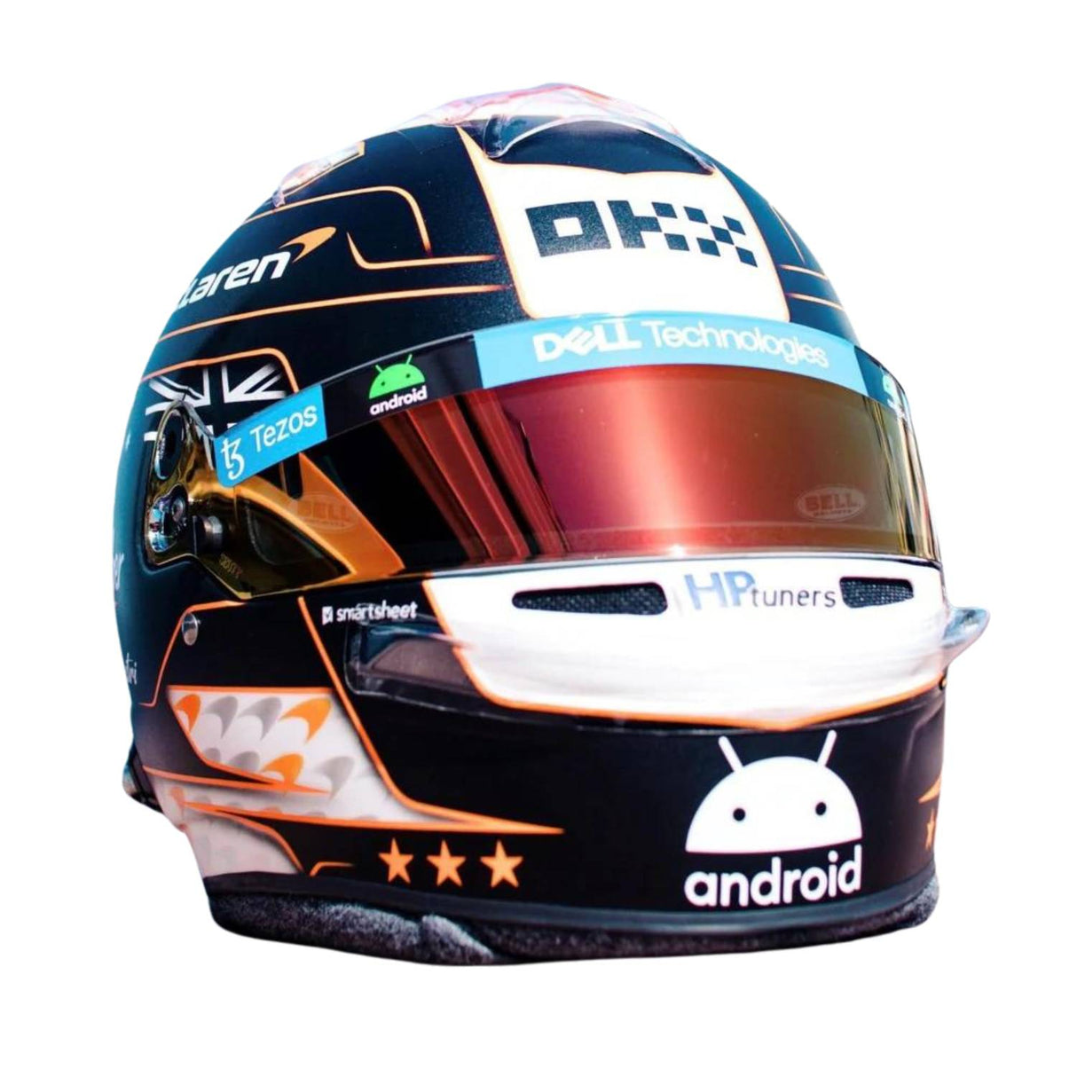 McLaren F1 Team - Oscar Piastri - Monaco GP 2023 - 1:15 Scale Model Helmet