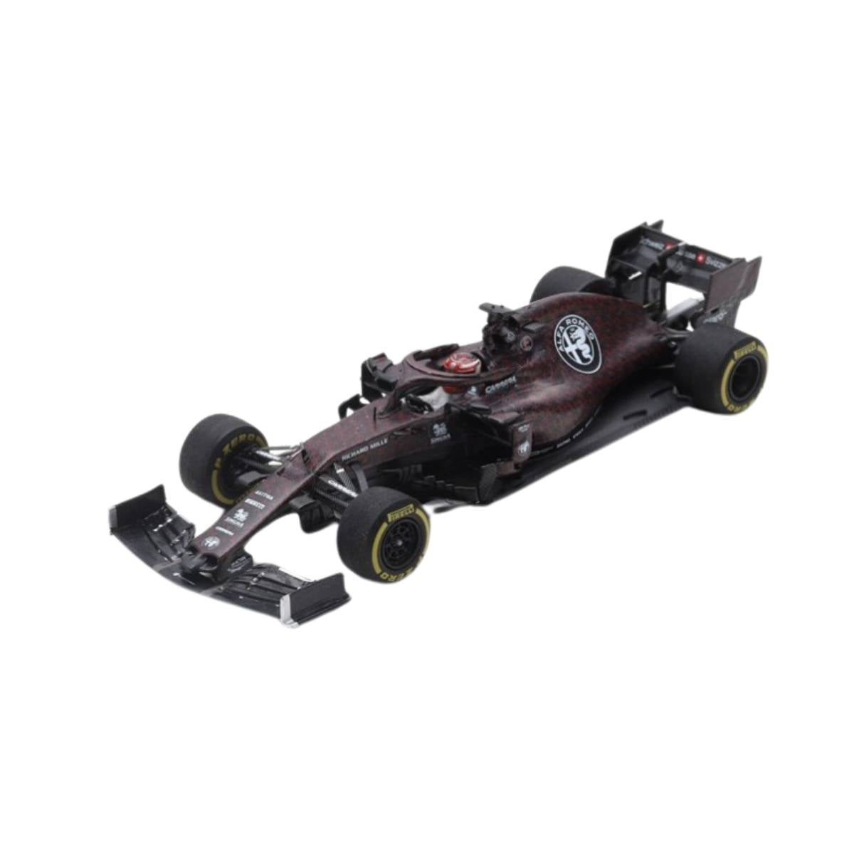 Alfa Romeo Racing F1 Team Test Car Fiorano Circuit Shakedown 2019 Alfa Romeo Racing C38 Kimi Räikkönen - 1:43 Scale Resin Model Car