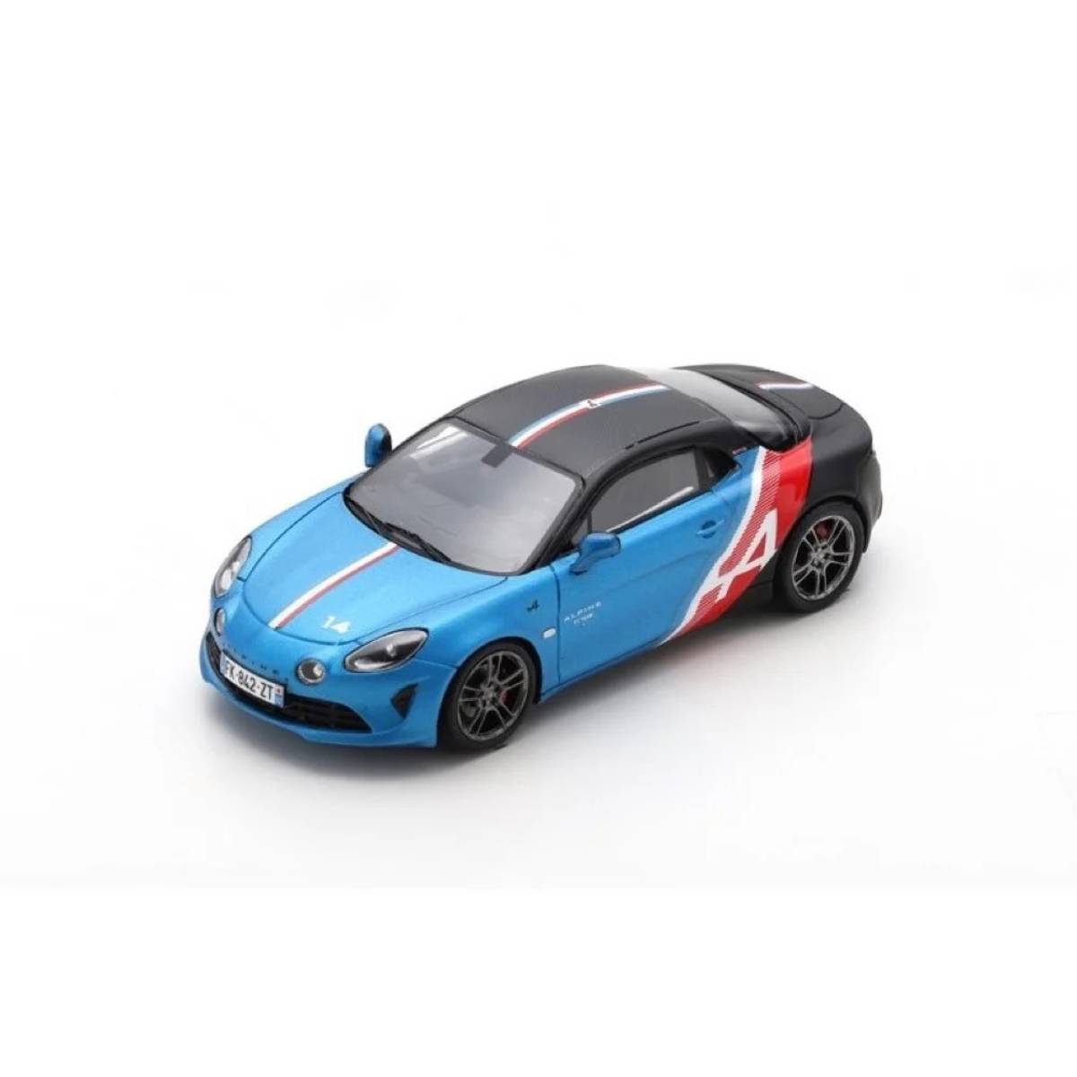 Alpine A110 Trackside - #14 Fernando Alonso - 2021 Monza GP 2021 - 1:43 Model Car