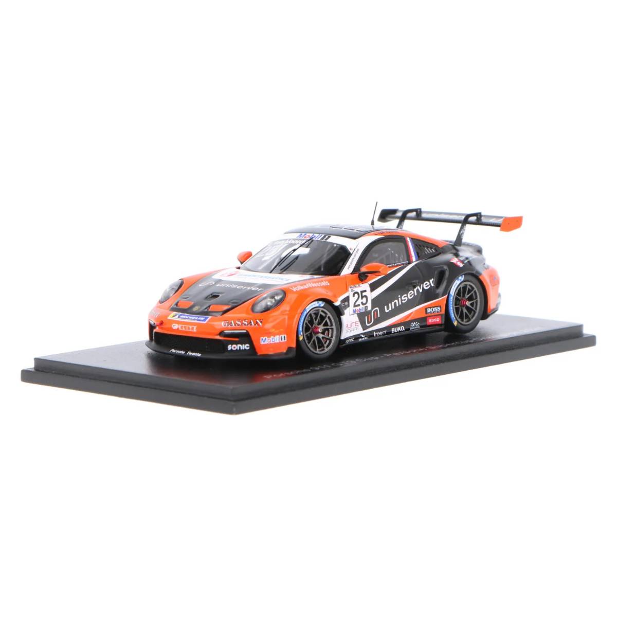 Porsche 911 GT3 Cup No.25 Porsche Supercup Champion 2021 - Larry ten Voorde - 1:43 Scale Resin Model Car