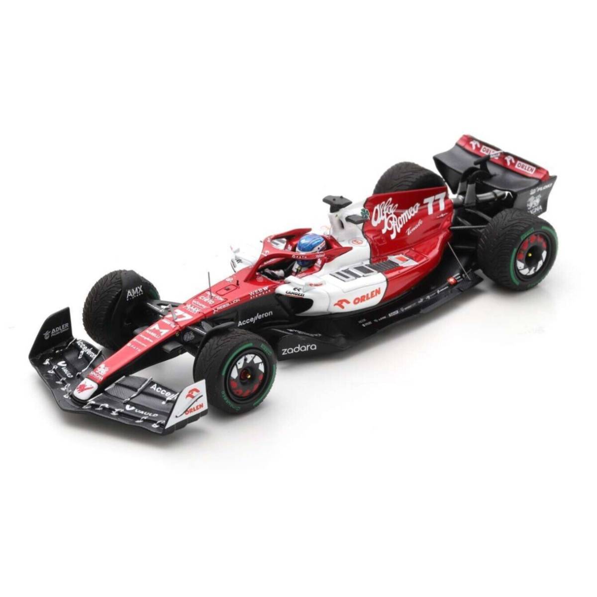 Alfa Romeo F1 Team ORLEN C42 No.77 Alfa Romeo F1 Team ORLEN - 5th Emilia Romagna GP 2022 - Valtteri Bottas - 1:43 Scale Resin Model Car