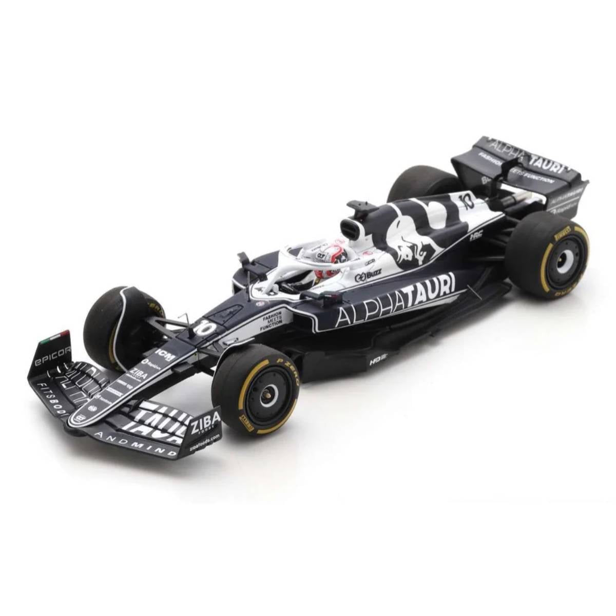 AlphaTauri AT03 No.10 Scuderia AlphaTauri - Belgian GP 2022 - Pierre Gasly.  100th Race - 1:43 Scale Resin Model Car