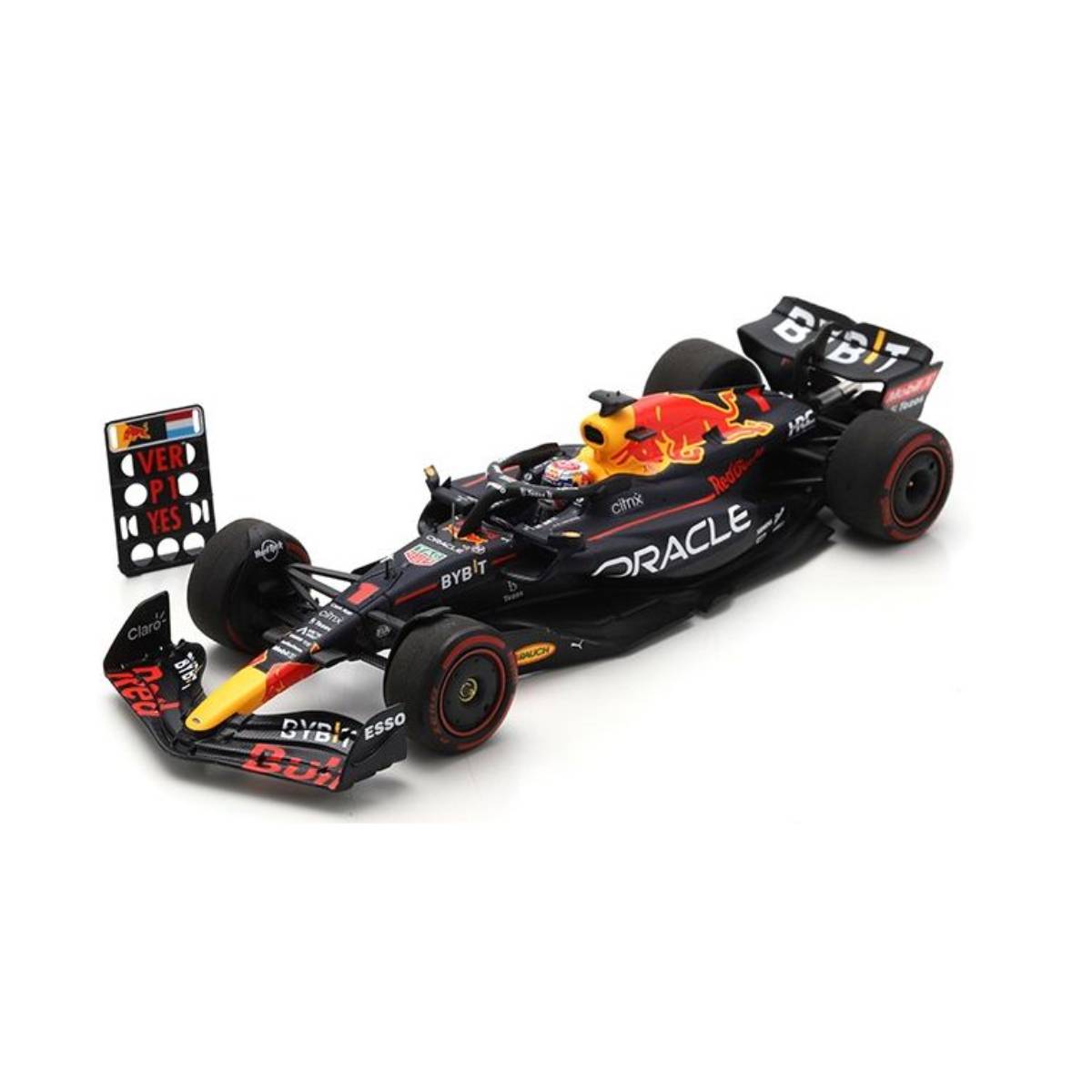 Oracle Red Bull Racing RB18 No.1 Oracle Red Bull Racing - Winner Dutch GP 2022 - Max Verstappen.  30th Career Win - 1:43 Scale Resin Model Car