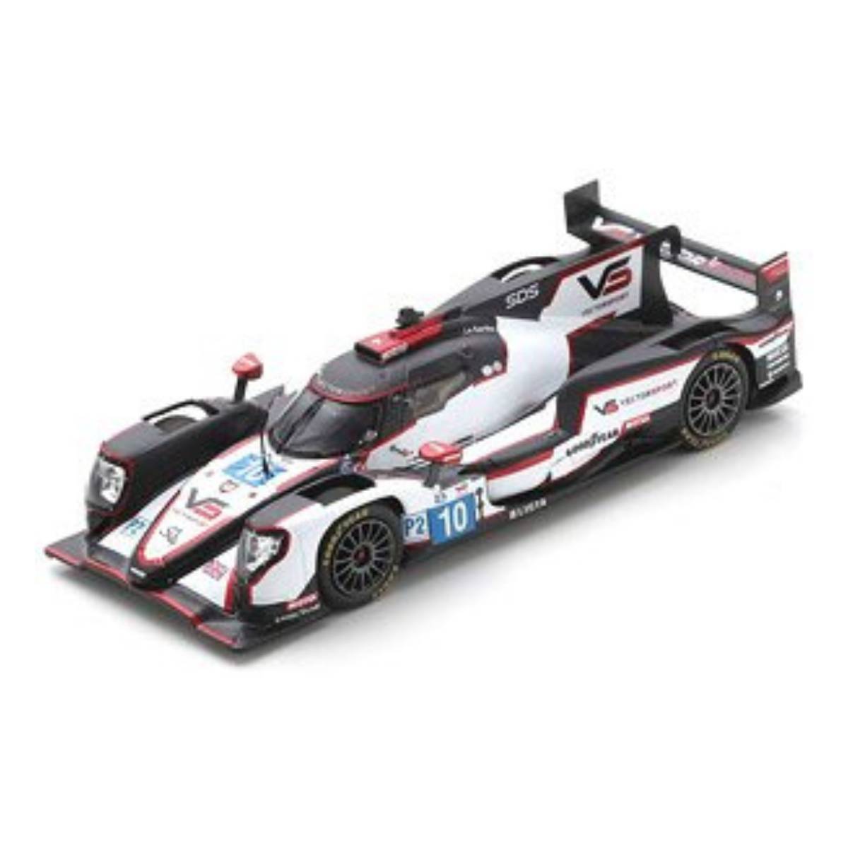 Oreca 07 - Gibson No.10 Vector Sport - 24H Le Mans 2022 - N. Muller - R. Cullen - S. Bourdais - 1:43 Scale Resin Model Car