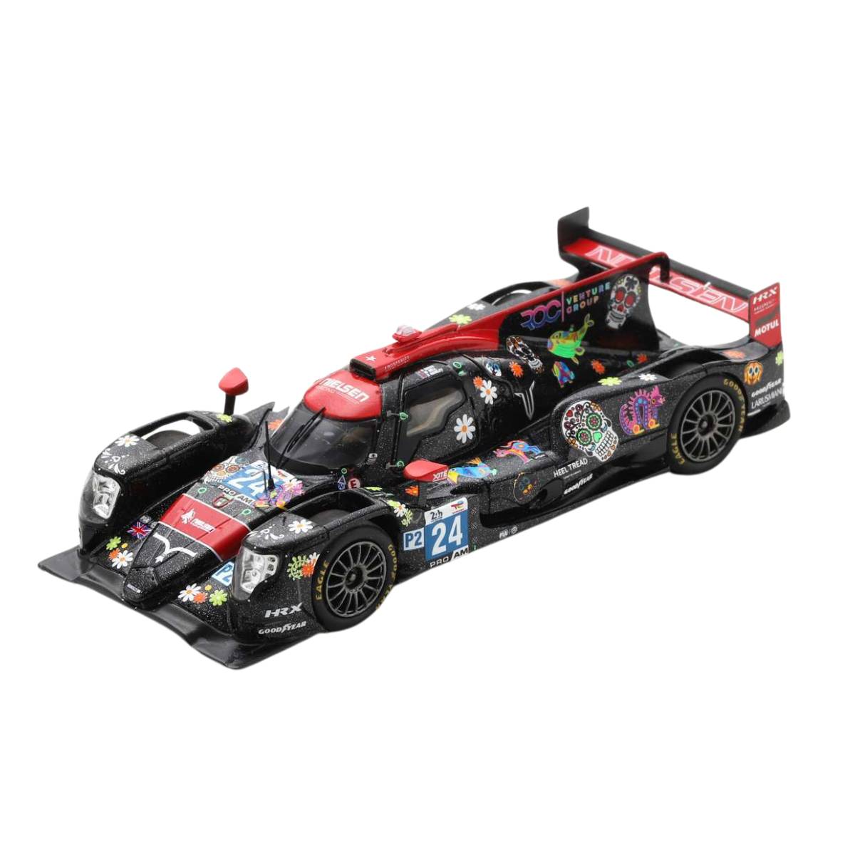 Oreca 07 - Gibson No.24 Nieslsen Racing - 24H Le Mans 2022 - R. Sales - M. Bell - B. Hanley - 1:43 Scale Resin Model Car