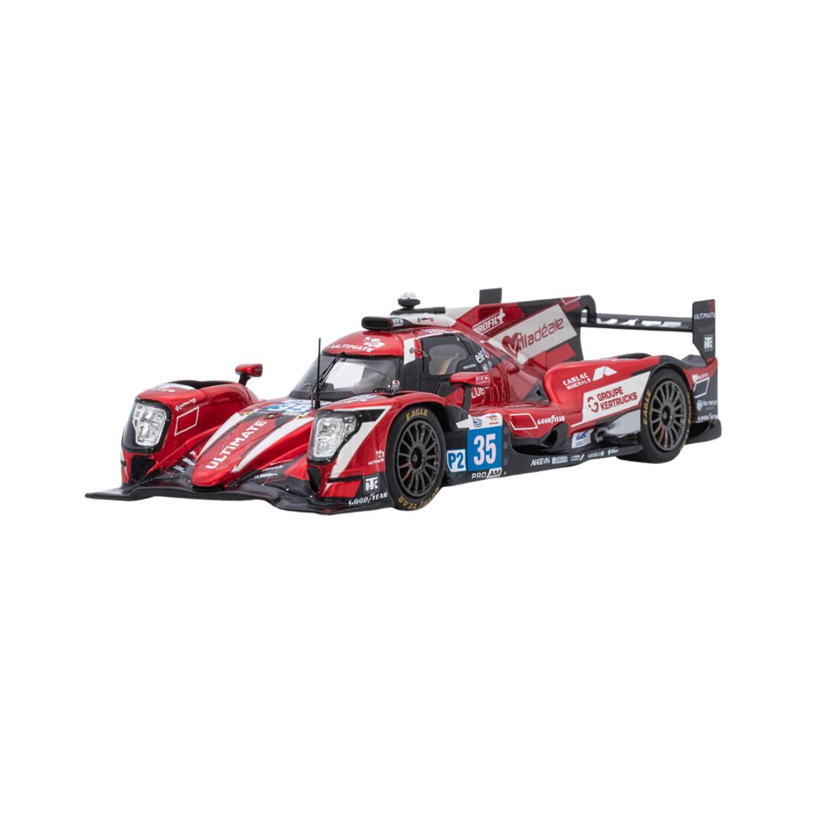 Oreca 07 - Gibson No.35 Ultimate - 24H Le Mans 2022 - J-B. Lahaye - M. Lahaye - F. Heriau - 1:43 Scale Resin Model Car