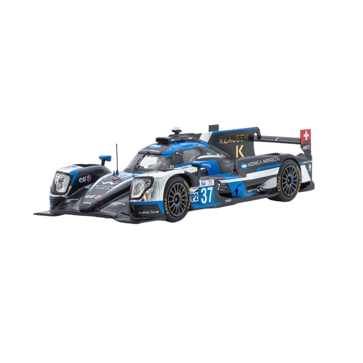 Oreca 07 - Gibson No.37 COOL Racing - 24H Le Mans 2022 - Y. Ye - R. Taylor - N. Kruetten - 1:43 Scale Resin Model Car