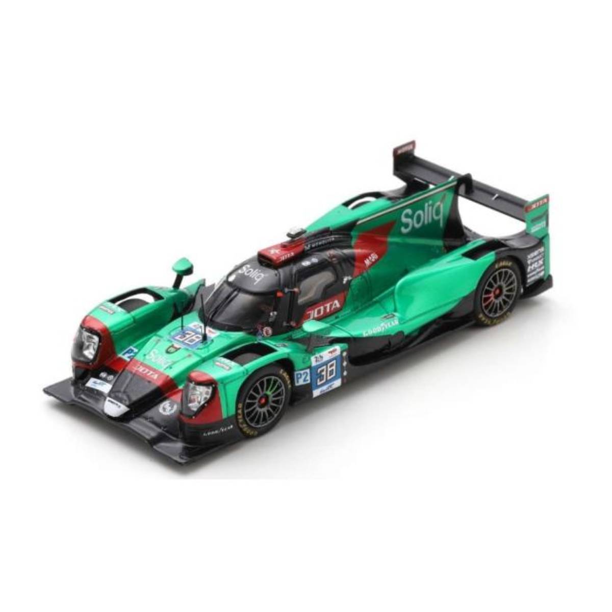 Oreca 07 - Gibson No.38 JOTA - Winner LMP2 class 24H Le Mans 2022 - R. Gonzales - A-F. da Costa - W. Stevens - 1:43 Scale Resin Model Car