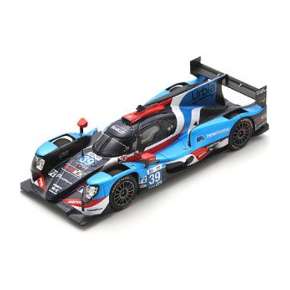 Oreca 07 - Gibson No.39 GRAFF Racing - 24H Le Mans 2022 - E. Trouillet - S. Page - D. Droux - 1:43 Scale Resin Model Car