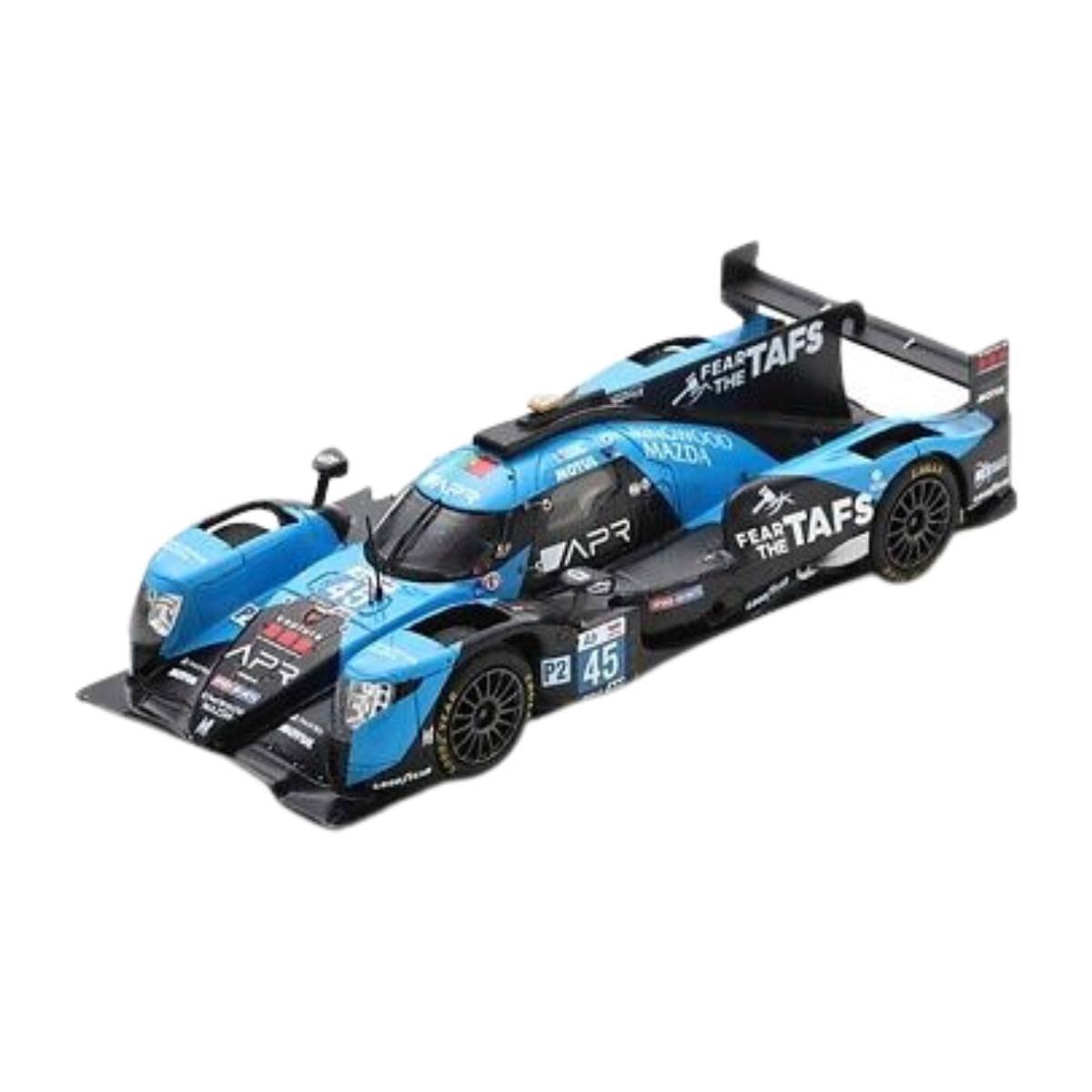 Oreca 07 - Gibson No.45 Algarve Pro Racing - Winner LMP2 Pro Am class 24H Le Mans 2022 - S. Thomas - J. Allen - R. Binder - 1:43 Scale Resin Model Car