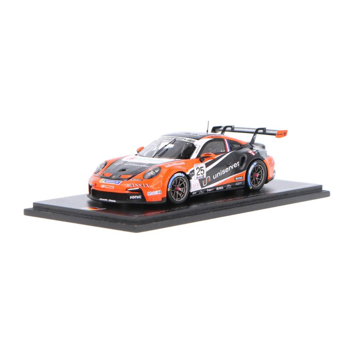 Porsche 911 GT3 Cup No.25 Porsche Carrera Cup Germany Champion 2021 - Larry ten Voorde - Limited 300.   - 1:43 Scale Resin Model Car