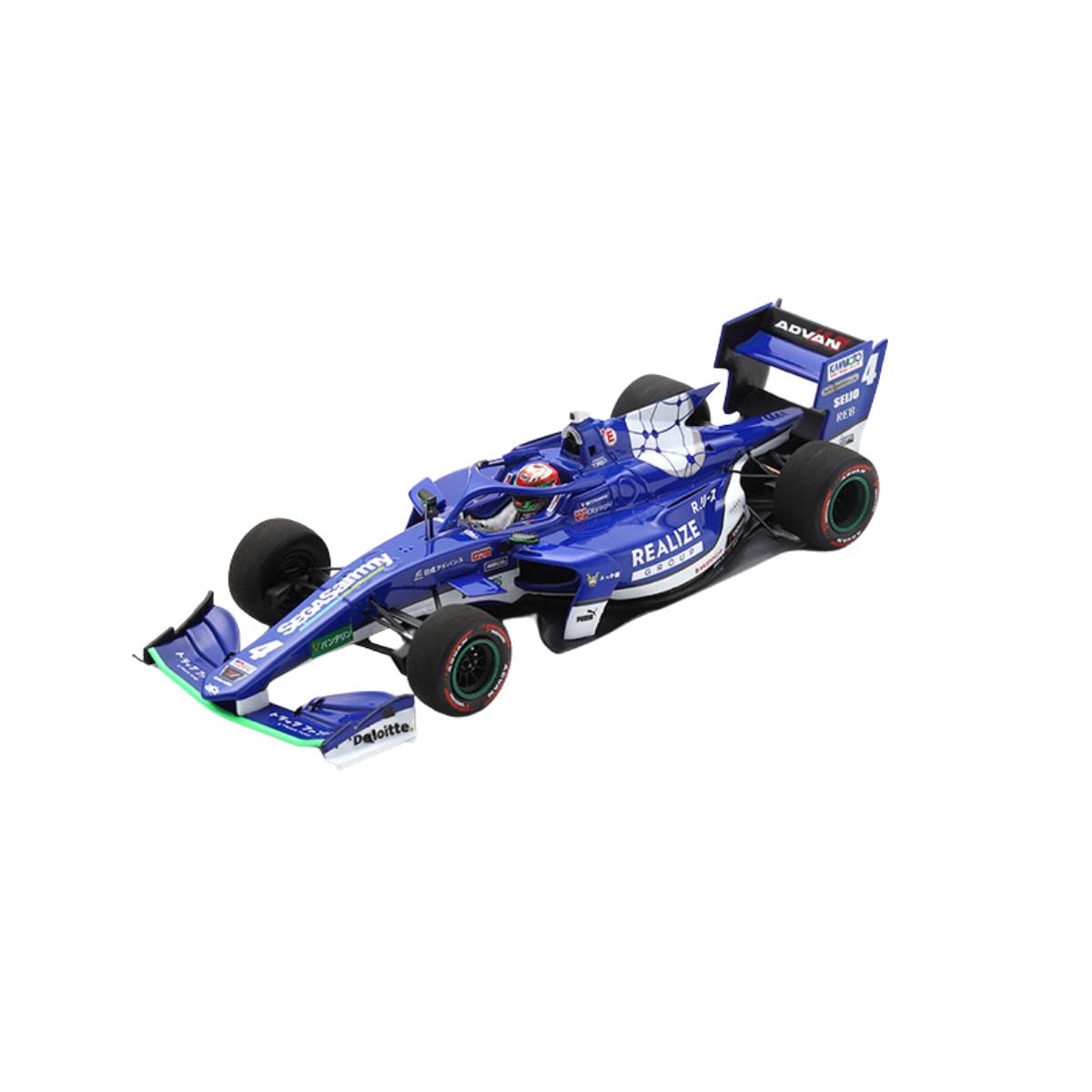 SF19 No.4 KONDO RACING TRD01F - Super Formula 2022 - Sacha Fenestraz.  Limited 500 - 1:43 Scale Resin Model Car