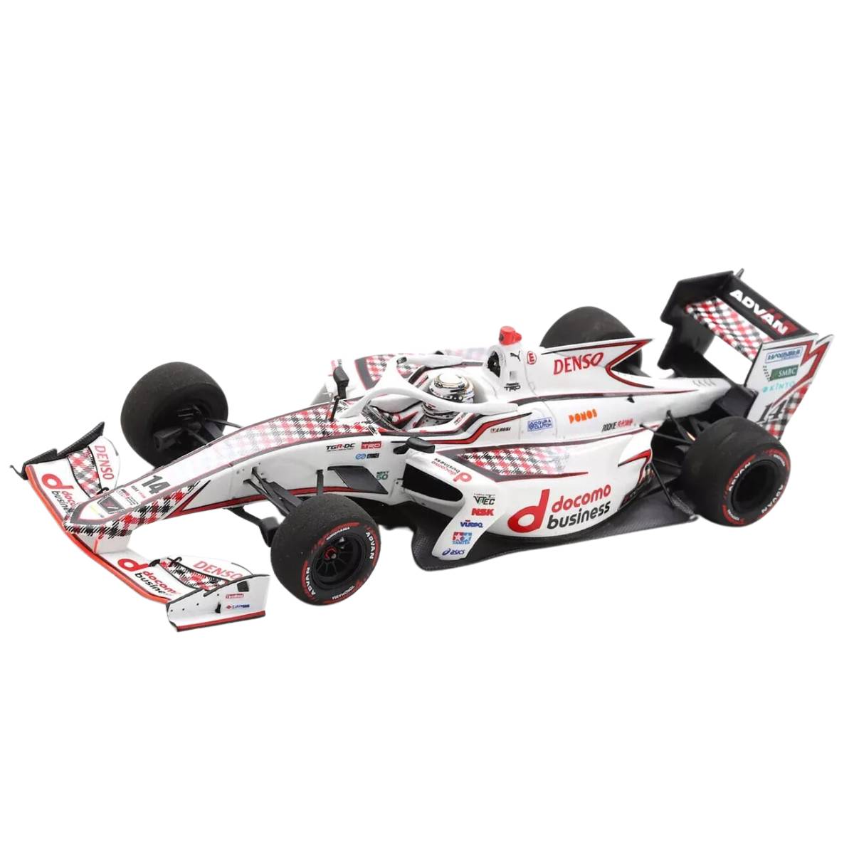 SF19 No.14 docomo business ROOKIE TRD01F - Super Formula 2022 - Kazuya Oshima.  Limited 500 - 1:43 Scale Resin Model Car