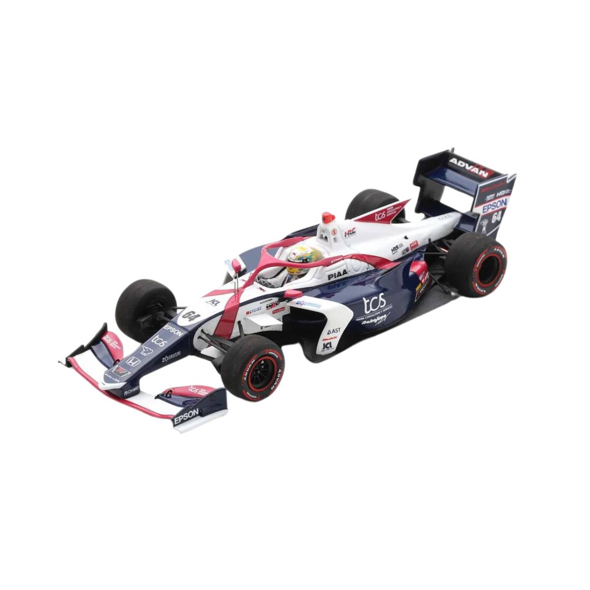 SF19 No.64 TCS NAKAJIMA RACING M-TEC HR-417E - Super Formula 2022 - Naoki Yamamoto.  Limited 500 - 1:43 Scale Resin Model Car