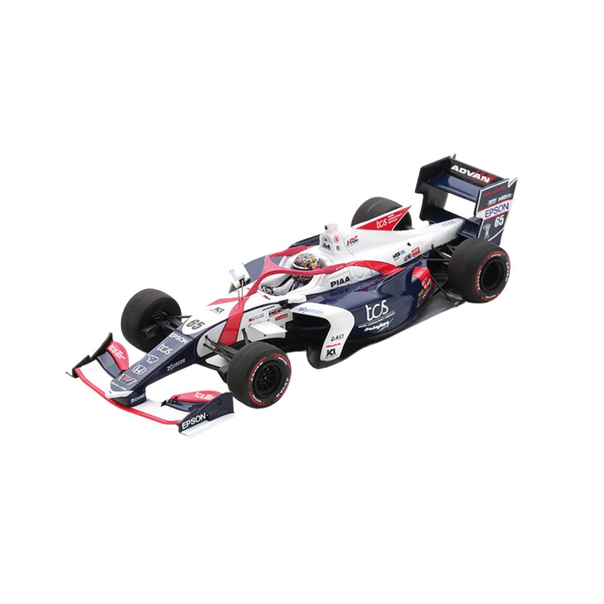 SF19 No.65 TCS NAKAJIMA RACING M-TEC HR-417E - Super Formula 2022 - Toshiki Oyu.  Limited 500 - 1:43 Scale Resin Model Car