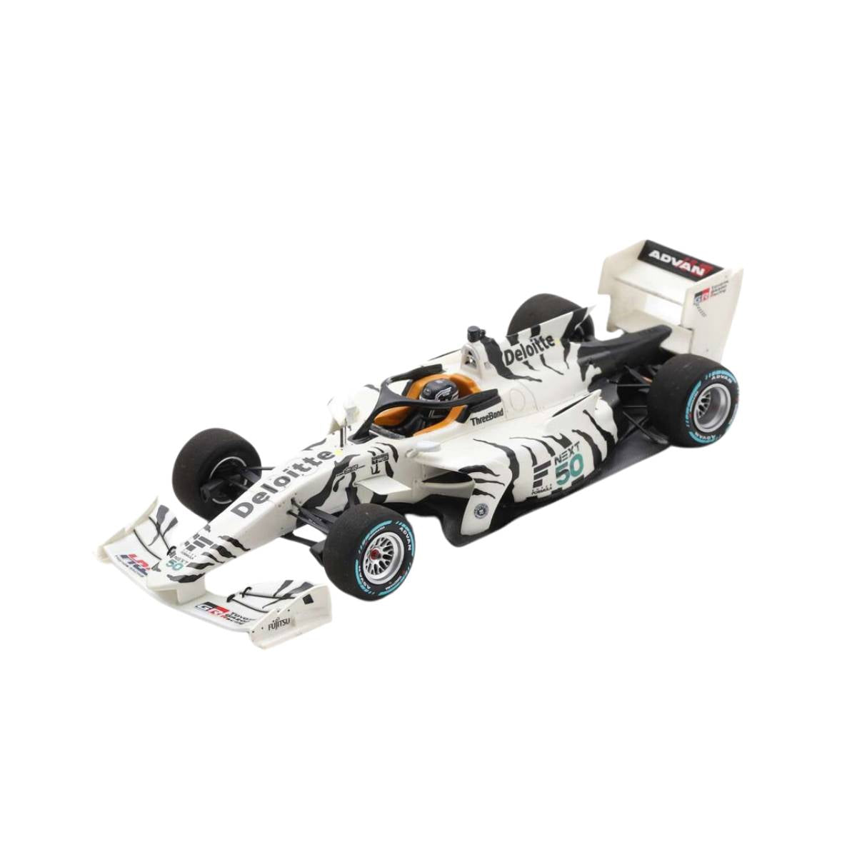 SF19 Next50 Test 2022 "White Tiger" - Limited 500 - 1:43 Scale Resin Model Car