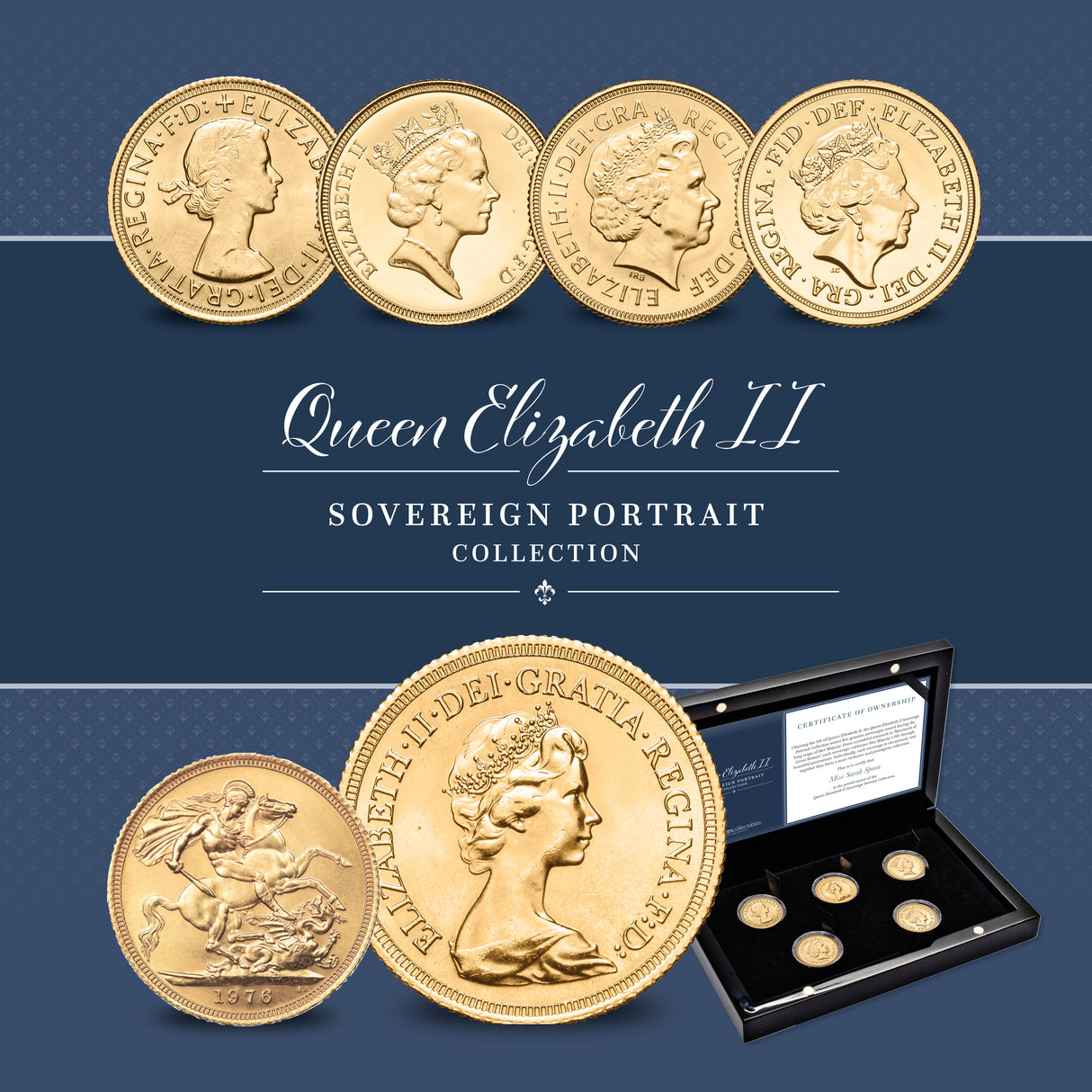 Queen Elizabeth II Sovereign Portrait Collection