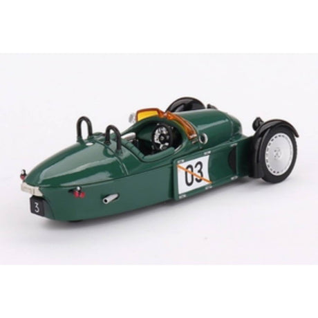 Morgan Super 3 Jet Green - 1:43 Scale Model Car