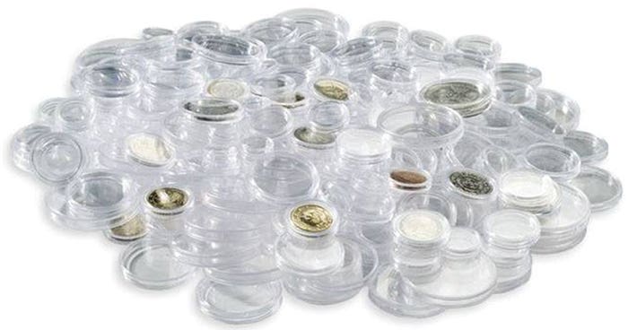 Coin Capsules Box of 10 (8mm 1c)