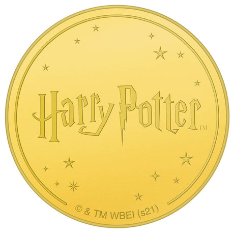 Harry Potter Chibi Expecto Patronum Gold-plated Prooflike Commemorative