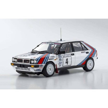 Lancia Delta HF 4WD 1987 1000 Lakes"Lancia" Nr. 4 - 1:18 Scale Diecast Model Car