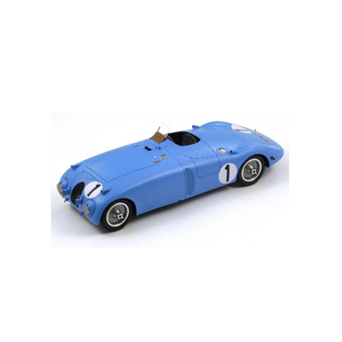 Bugatti 57 C No.1 Winner 24H Le Mans 1939 - J-P. Wimille - P. Veyron - With Acrylic Cover - 1:18 Scale Resin Model Car