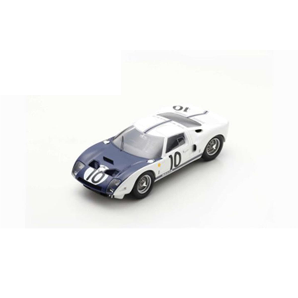 Ford GT40 Mk I No.10 Lap Record 24H Le Mans 1964 - P. Hill - B. McLaren - 1:18 Scale Resin Model Car